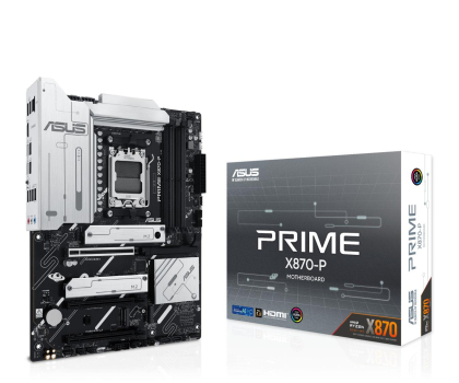 Płyta główna ASUS Płyta główna PRIME X870-P AM5 4DDR5 HDMI/USB-C ATX